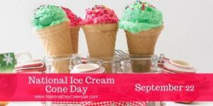 National-Ice-Cream-Cone-Day-September-22