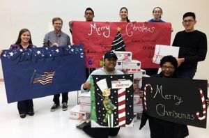 Troops care packages